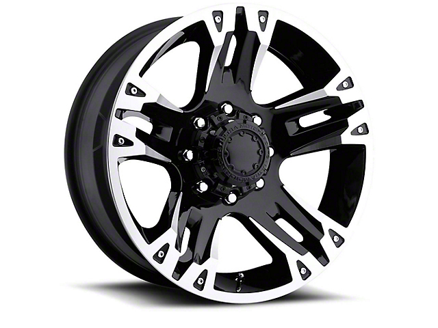 Ultra Wheels Maverick Gloss Black Machined 6-Lug Wheel; 17x8; 25mm Offset (07-14 Tahoe)