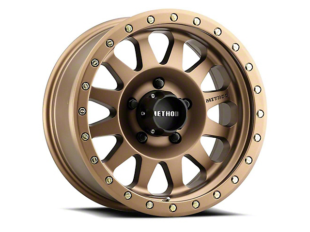 Method Race Wheels MR304 Double Standard Bronze 6-Lug Wheel; 17x8.5; 0mm Offset (05-15 Tacoma)