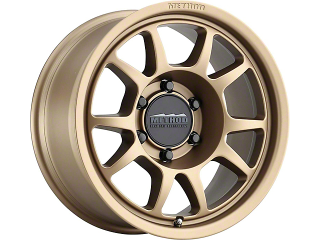 Method Race Wheels MR702 Bead Grip Bronze 6-Lug Wheel; 17x8.5; 0mm Offset (16-23 Tacoma)