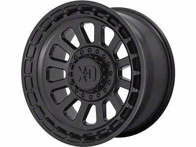XD Omega Satin Black 6-Lug Wheel; 17x9; 18mm Offset (2024 Tacoma)