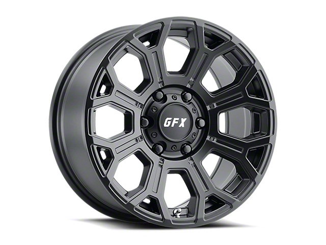 G-FX TR-19 Matte Black 6-Lug Wheel; 17x8.5; 18mm Offset (07-14 Tahoe)