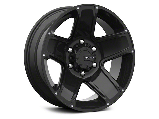 Mamba Offroad Wheels Type M13 Matte Black 6-Lug Wheel; 17x9; -12mm Offset (07-14 Tahoe)