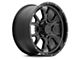 Mamba Offroad Wheels Type M19 Matte Black 6-Lug Wheel; 17x9; -12mm Offset (2024 Tacoma)