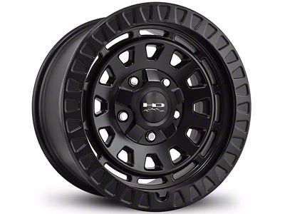HD Off-Road Wheels Venture Satin Black 6-Lug Wheel; 17x9; 0mm Offset (2024 Tacoma)
