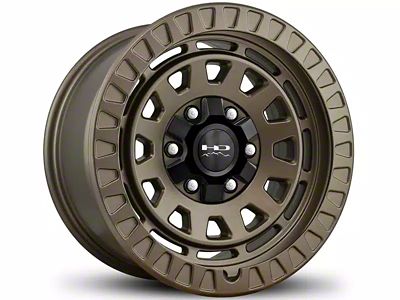 HD Off-Road Wheels Venture Satin Bronze 6-Lug Wheel; 17x9; 0mm Offset (2024 Tacoma)