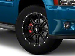 Mammoth Vader Beadlock Matte Black 6-Lug Wheel; 20x9; -6mm Offset (07-14 Tahoe)