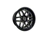 Western Wheels RANGER Gloss Black with Milling Spokes 6-Lug Wheel; 20x10; -12mm Offset (19-26 Sierra 1500)