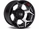 4Play 4P50 Brushed Black 6-Lug Wheel; 20x10; -18mm Offset (16-24 Titan XD)