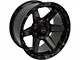 4Play 4P63 Brushed Black 6-Lug Wheel; 20x10; -18mm Offset (16-24 Titan XD)