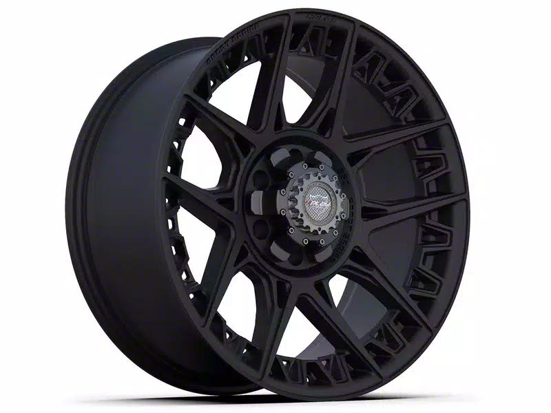 4Play Bronco 4PS50 Satin Black 6-Lug Wheel; 17x9; 0mm Offset 4PS50 ...