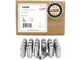 Chrome Bulge Acorn Lug Nut Kit; 14mm x 1.5; Set of 24 (15-26 Canyon)