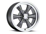 Vision Wheel Legend 6 Gunmetal Machined 6-Lug Wheel; 17x8; 19mm Offset (07-14 Yukon)