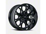 Hardrock Offroad Horseshoe Gloss Black 6-Lug Wheel; 20x9; 0mm Offset (19-26 RAM 1500)