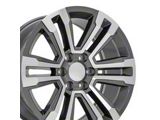 CV44 Gunmetal Machined 6-Lug Wheel; 20x9; 24mm Offset (17-24 Titan)