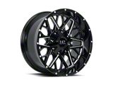 Hardrock Offroad Horseshoe Gloss Black 6-Lug Wheel; 20x9; 0mm Offset (17-24 Titan)
