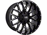 Hardrock Offroad Affliction Gloss Black Milled 6-Lug Wheel; 20x9; 0mm Offset (07-14 Tahoe)