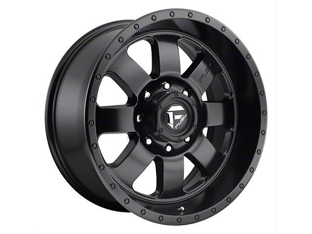 Fuel Wheels Baja Matte Black 6-Lug Wheel; 20x9; 20mm Offset (16-23 Titan XD)