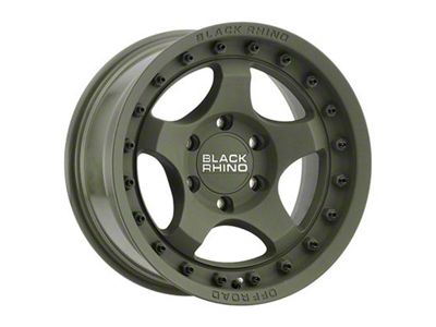 Black Rhino Bantam Olive Drab Green 6-Lug Wheel; 18x9; 12mm Offset (2024 Tacoma)