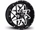 HD Off-Road Wheels Caliber Satin Black Machined 6-Lug Wheel; 20x9; -10mm Offset (17-24 Titan)
