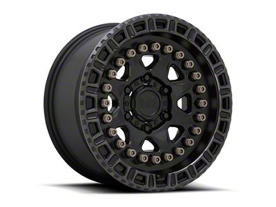 Black Rhino Carbine Matte Black with Machined Tinted Ring and Bronze Bolts 6-Lug Wheel; 20x9; 0mm Offset (2024 Tacoma)