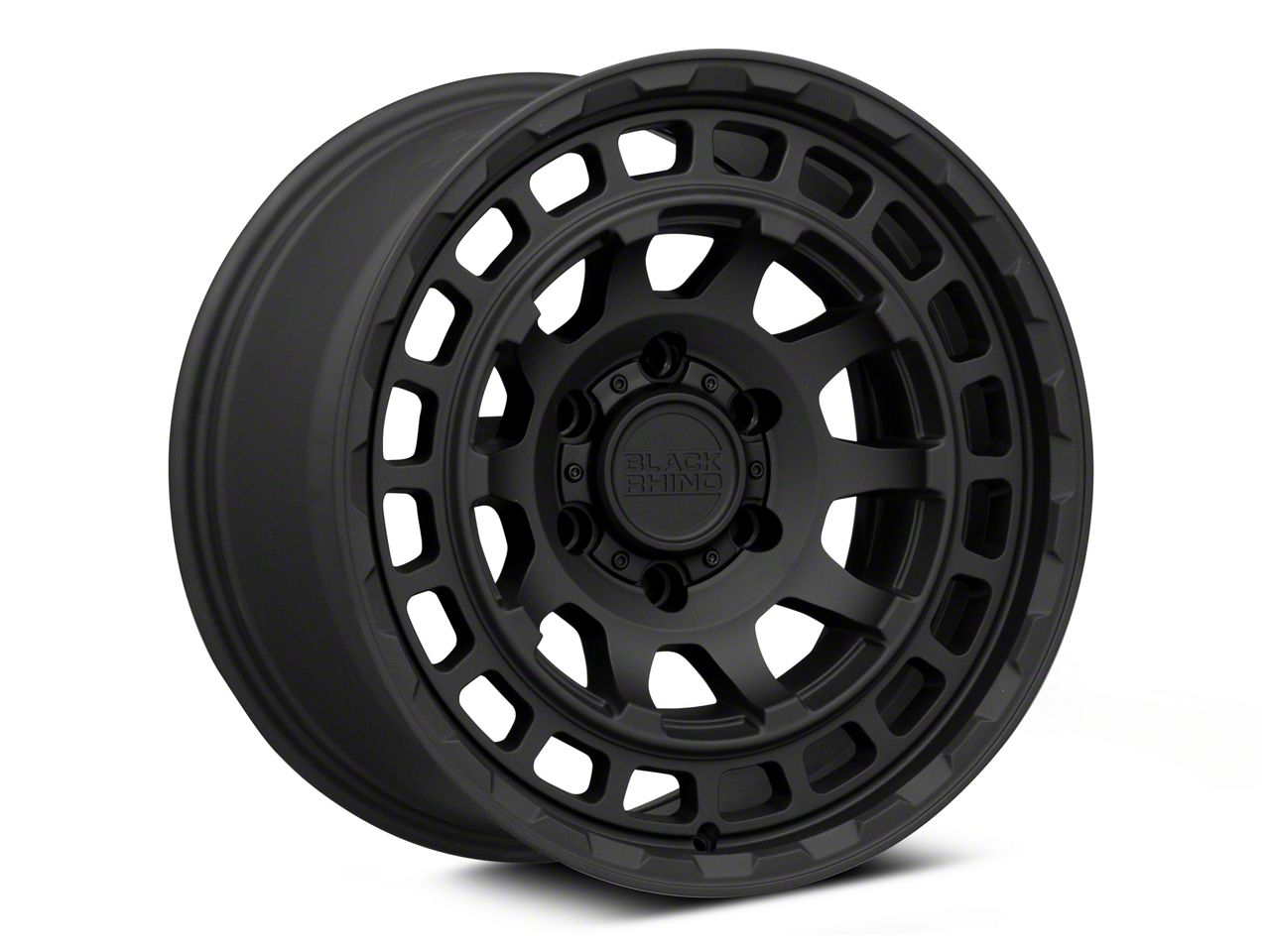 Black Rhino Titan XD Chamber Matte Black 6-Lug Wheel; 18x9.5; 12mm