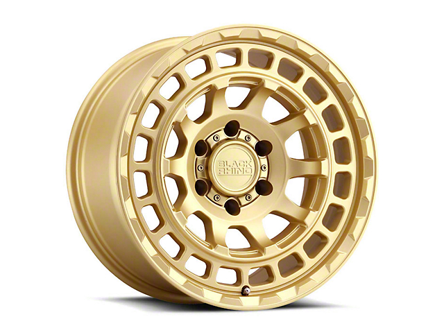 Black Rhino Chamber Matte Gold 6-Lug Wheel; 20x9.5; 12mm Offset (07-14 Tahoe)