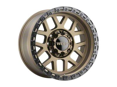 Weld Off-Road Cinch Satin Bronze 6-Lug Wheel; 20x10; 13mm Offset (16-24 Titan XD)