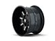 Mayhem Wheels Combat Gloss Black Milled 6-Lug Wheel; 18x9; -12mm Offset (22-24 Bronco Raptor)