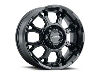 Ultra Wheels Titan XD Patriot Gloss Black 6-Lug Wheel; 18x9; 1mm Offset  A259134 (16-23 Titan XD) - Free Shipping