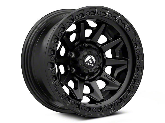 Fuel Wheels Covert Matte Black 6-Lug Wheel; 17x9; 1mm Offset (07-14 Tahoe)