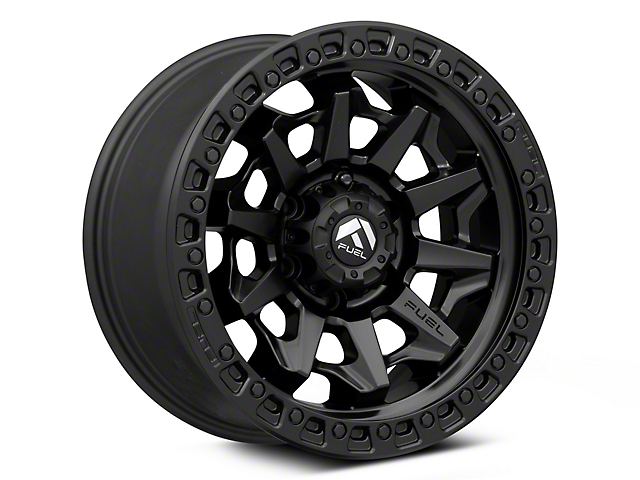 Fuel Wheels Covert Matte Black 6-Lug Wheel; 18x9; 20mm Offset (07-14 Tahoe)