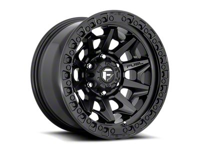 Fuel Wheels Covert Matte Black 6-Lug Wheel; 20x9; 1mm Offset (04-15 Titan)
