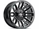 Mayhem Wheels Decoy Gloss Black Milled 6-Lug Wheel; 20x9; 0mm Offset (16-24 Titan XD)