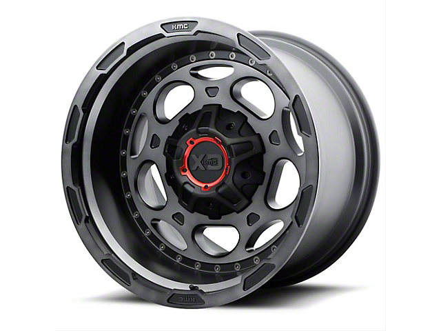 XD DemoDog Satin Black 6-Lug Wheel; 20x9; 18mm Offset (07-14 Tahoe)