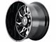 American Truxx Destiny Gloss Black Milled 6-Lug Wheel; 20x10; -24mm Offset (22-24 Bronco Raptor)