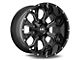 Hardrock Offroad Devastator Gloss Black Milled 6-Lug Wheel; 20x10; -19mm Offset (10-24 4Runner)