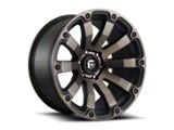 Fuel Wheels Diesel Matte Black Double Dark Tint 6-Lug Wheel; 20x10; -18mm Offset (16-23 Titan XD)