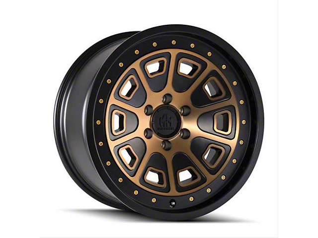 Mayhem Wheels Flat Iron Matte Black with Bronze Tint 6-Lug Wheel; 20x9; 0mm Offset (07-14 Tahoe)
