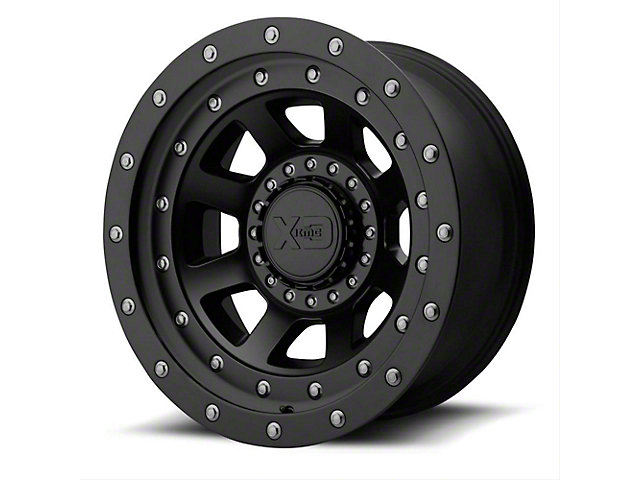XD FMJ Satin Black 6-Lug Wheel; 20x12; -44mm Offset (16-23 Titan XD)