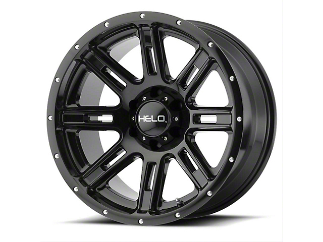 HELO HE900 Gloss Black 6-Lug Wheel; 20x10; -24mm Offset (17-23 Titan)