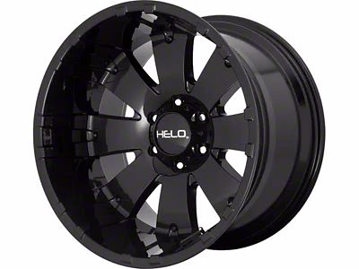 HELO HE917 Gloss Black 6-Lug Wheel; 20x9; 0mm Offset (17-24 Titan)