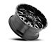 Ultra Wheels Hunter Gloss Black Milled 6-Lug Wheel; 18x9; 18mm Offset (17-24 Titan)