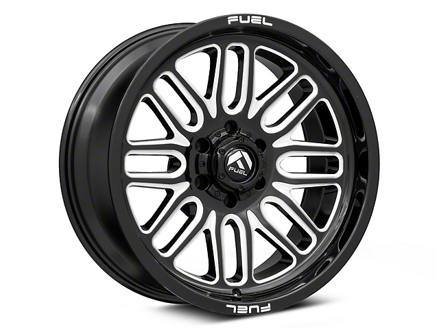 Fuel Wheels Ignite Gloss Black Milled 6-Lug Wheel; 20x9; 1mm Offset (07-14 Tahoe)