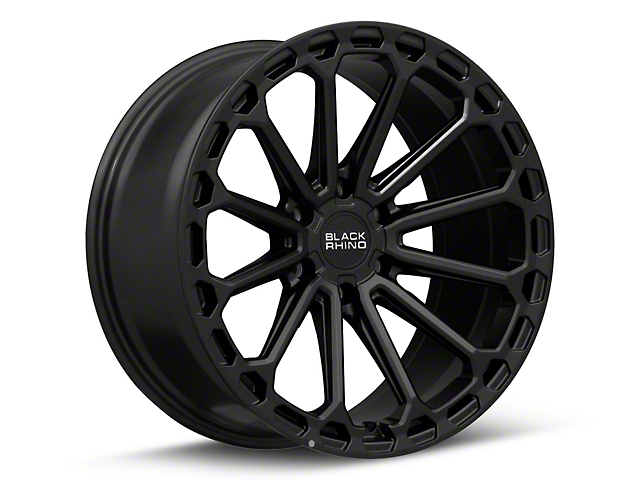 Black Rhino Kaizen Matte Black 6-Lug Wheel; 17x9.5; 12mm Offset (21-23 Yukon)