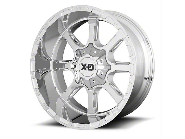 XD Mammoth Chrome 6-Lug Wheel; 20x12; -44mm Offset (07-14 Tahoe)