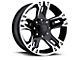 Ultra Wheels Maverick Gloss Black Machined 6-Lug Wheel; 18x9; 12mm Offset (16-24 Titan XD)