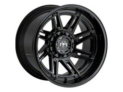 Motiv Offroad Millenium Series Gloss Black 6-Lug Wheel; 20x10; -12mm Offset (17-24 Titan)