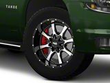 Moto Metal MO970 Gloss Black Machined 6-Lug Wheel; 20x10; -24mm Offset (15-20 Tahoe)
