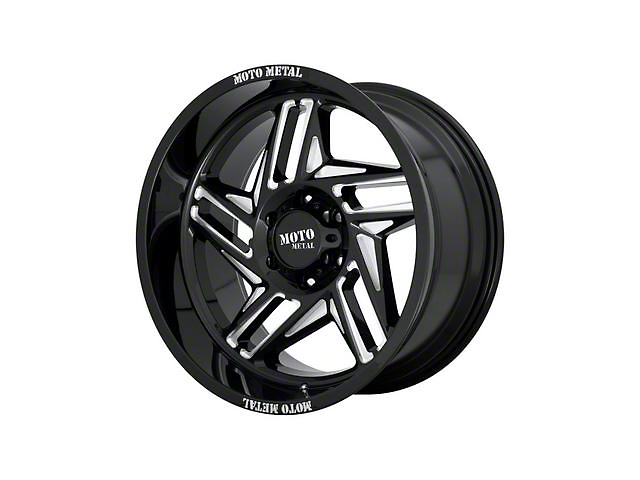 Moto Metal MO996 Ripsaw Gloss Black Milled 6-Lug Wheel; 20x10; -18mm Offset (21-23 Yukon)