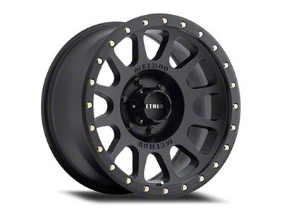 Method Race Wheels MR305 NV Matte Black 6-Lug Wheel; 20x10; -18mm Offset (17-24 Titan)